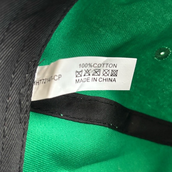 Los Angeles Baseball Style Cap Hat Kelly Green EUC - Picture 6 of 7